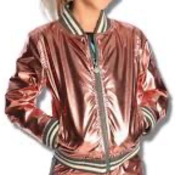 [APPAMAN] “Rose Gold” Bomber Jacket - Size 2T NWT - Picture 7 of 7